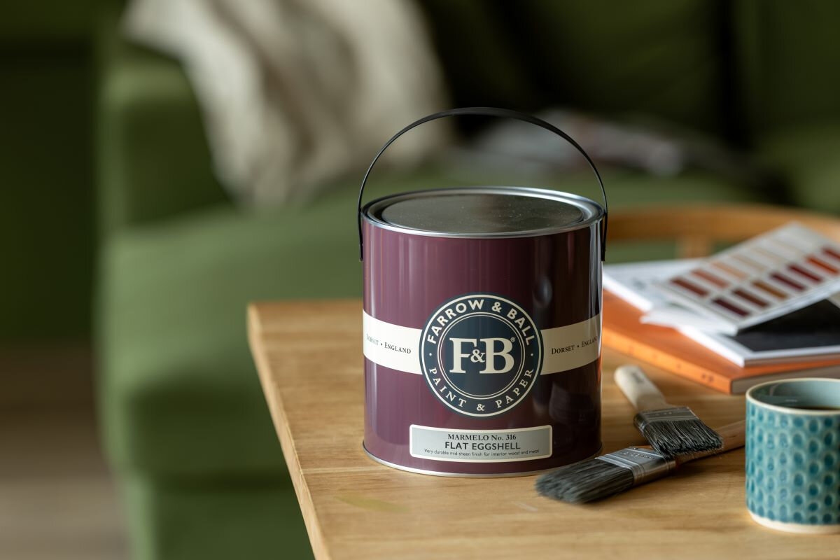 Peinture Farrow and Ball intérieur Flat eggshell